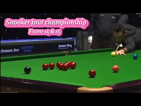 Snooker tour championship Ronnie O’Sullivan Vs Murphy ( frame 12 & 13).