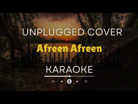 Afreen Afreen ( Karaoke Version ) | Karaoke With Lyrics | Acoustic Karaoke #karaoke