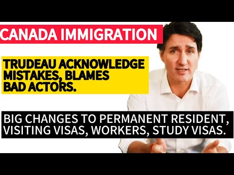 Prime Minister TRUDEAU Admits CANADA IMMIGRATION FLAWS, announces MAJOR CHANGES. #canadaimmigration