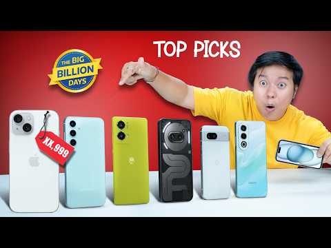 Best Phone Deals During Flipkart's Big Billion Day Sale 2024⚡My Top 15 Recommendations.