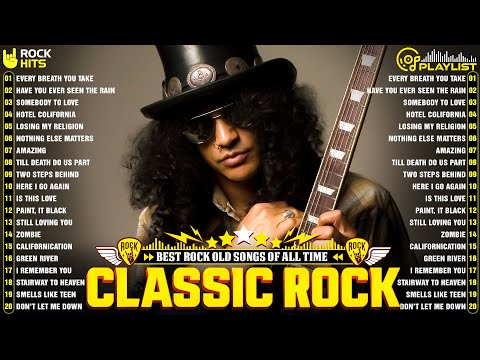 Classic Rock 70s 80s 90s Full Album ️🔥 Nirvana, Metallica, Aerosmith, ACDC, Bon Jovi, U2, GNR, Queen