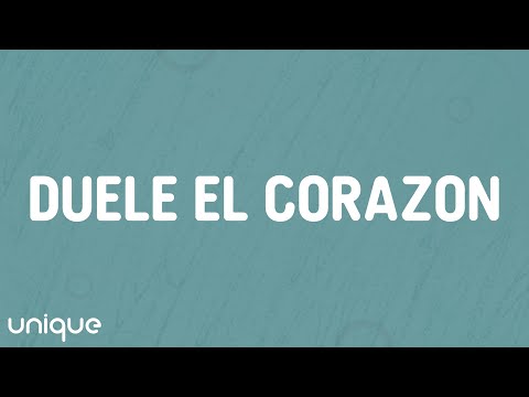 Enrique Iglesias - DUELE EL CORAZON (Lyrics) ft. Wisin