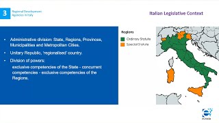 Regional Development Agencies in Italy