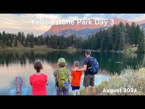 BFV - Yellowstone Day 3 - Mammoth Hot Springs and Lamar Valley. Wildlife? Yes, please!