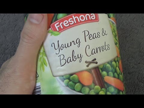 Freshona Young Peas & Baby Carrots 850 ml Unboxing and Test