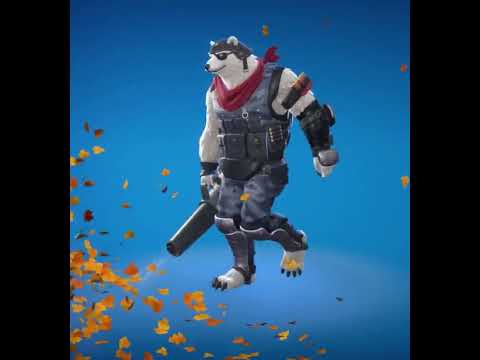 New Leaf Blower Seasonal Emote (Nov. 27, 2024) #shorts #epicpartner #fortnite #codeshirokuma