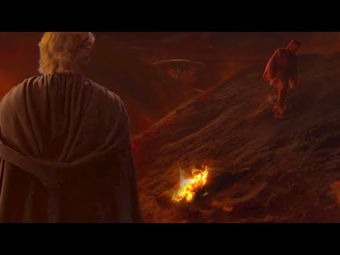 What If Anakin had VISIONS of himself BURNING on Mustafar?