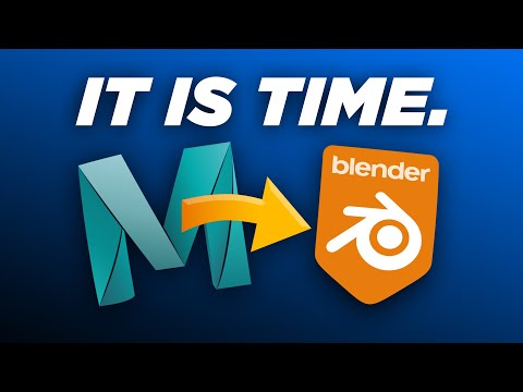 Move From Maya To Blender (In Under 30min) blender tutorial for maya artists