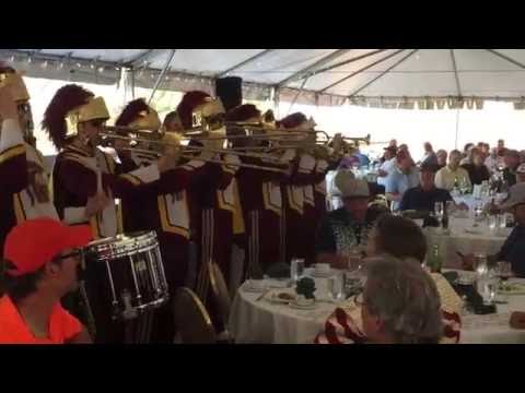 USC Marching Band at a Bristol Farms Golf Tournament