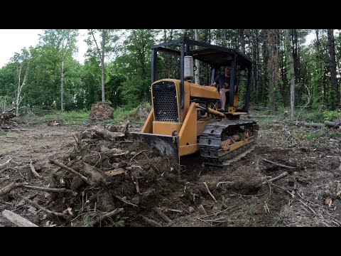 Operating my first bulldozer