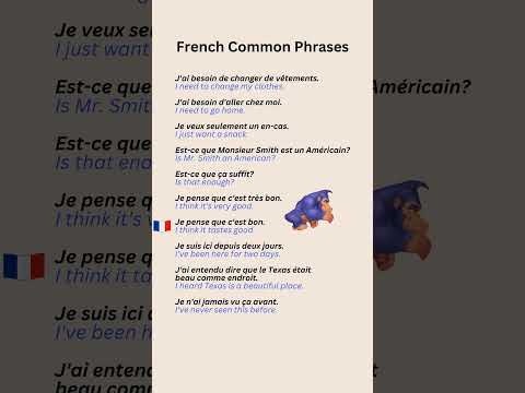 French Common Phrases Part 7 #LearnFrench