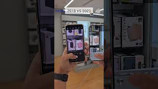 2018 Samsung Galaxy S9+ VS 2023 iPhone 15 #shorts #trending #samsung #iphone #smartphone #zoom