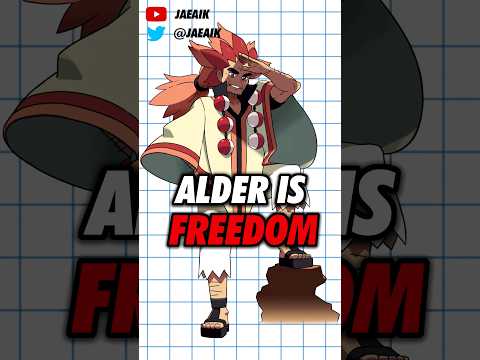 Alder is FREEDOM #jaeaik #pokemon #pokemonbw #pokemonbw2 #alder