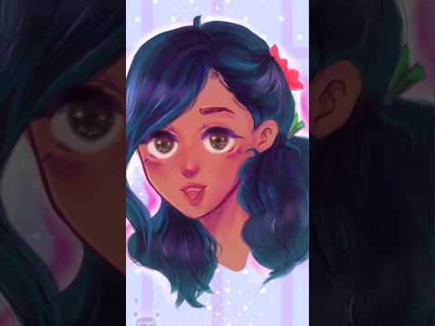 ✏️Draw with me 🌸 using my phone Note 10+ 🖌️