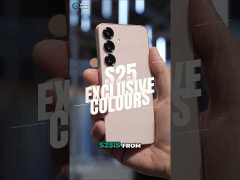 Galaxy S25 - Online EXCLUSIVE Colours