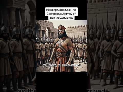 Heeding God's Call: The Courageous Journey of Elon the Zebulunite PART 2 #thebook #biblestories