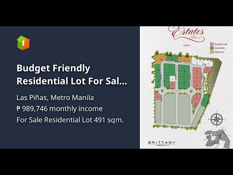 Budget Friendly Residential Lot For Sale in Las Pinas