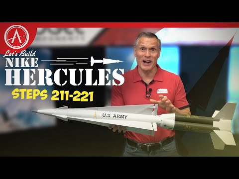 Steps 211-221 | Build the Apogee Nike Hercules Model Rocket