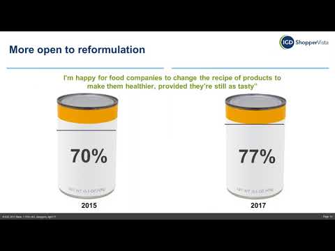 IGD reformulation webinar