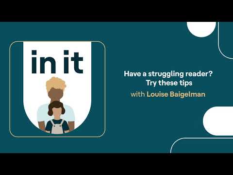 Have a struggling reader? Try these tips | In It