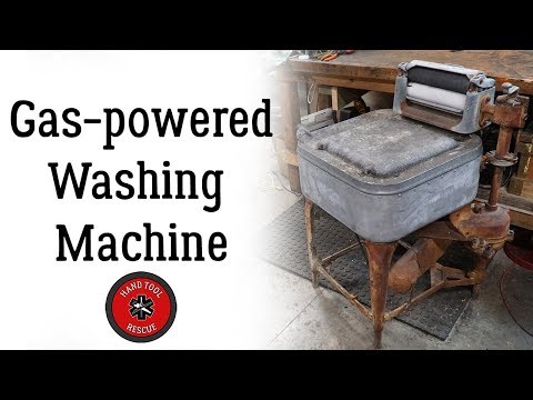 Gas-Powered Antique Maytag Washing Machine [Restoration]