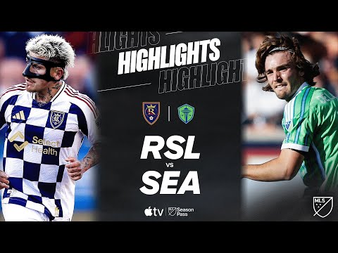 HIGHLIGHTS: Real Salt Lake vs. Seattle Sounders FC | March 1, 2025