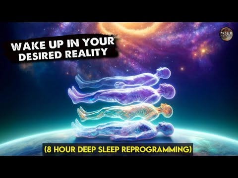 Shift Reality Manifestation Meditation (8 Hour) Theta Waves, Binaural Beats, Subliminal Affirmations