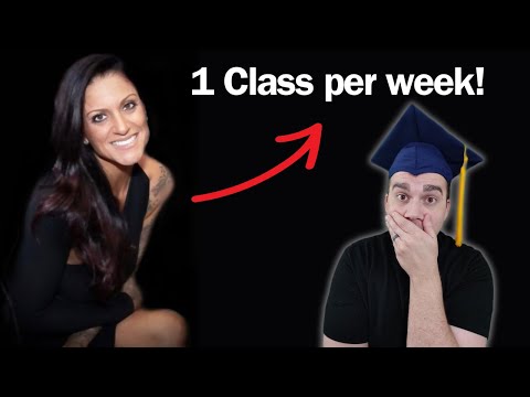 She's Testing out of College Classes Weekly! Fastest College Degree Method...