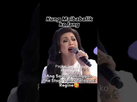 The Great Story Teller Regine. #reginevelasquez #abscbnentertainment #shorts