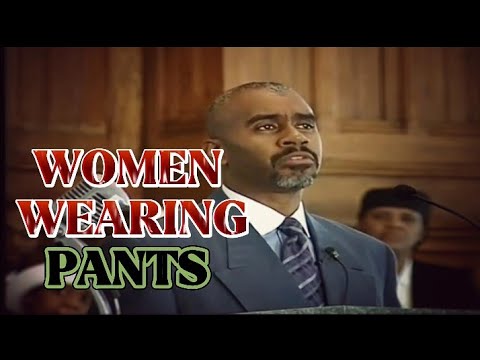 Pastor Gino Jennings - Women wearing Pants