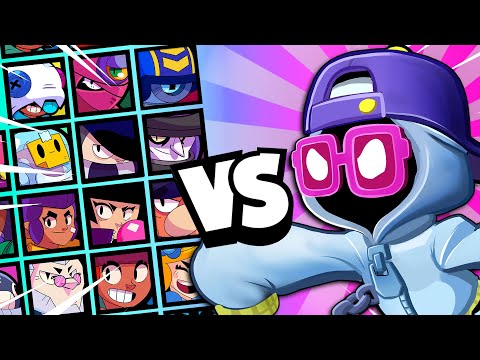 Shade 1v1 vs EVERY Brawler | He's Unstoppable!