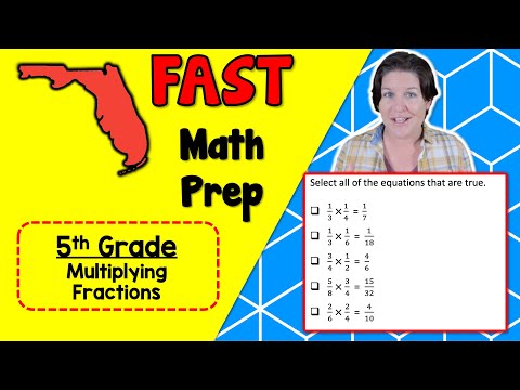 5th GRADE | Florida FAST Math Test Prep FREEBIE | MA.5.FR.2.2