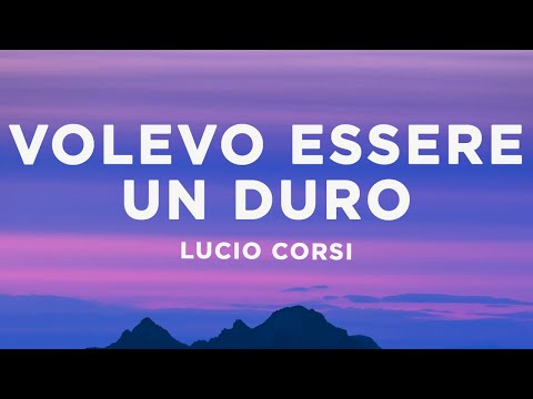 Lucio Corsi - Volevo essere un duro (Sanremo 2025)