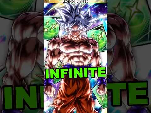 GIVING MUI GOKU INFINITE DODGES / GREEN CARDS | #dblegends #dbl #dragonballlegends #dblshorts