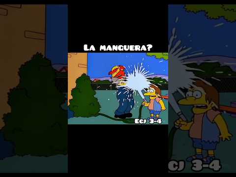 Nelson Hace Reír a Liza 🥰🤣 #thesimpsons #homersimpson #humor #shorts #shortsfeed #shortsviral