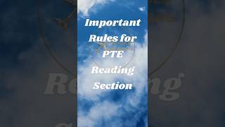 RULES FOR PTE READING SECTION-PTE-SEPTEMBER 2024#ptereadaloudpractice #pteexam #ptereadingtips