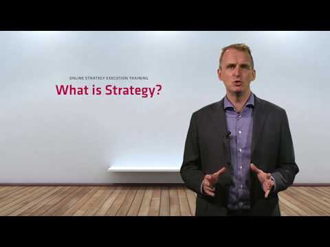 What is Business Strategy? A simple business  strategy definition!