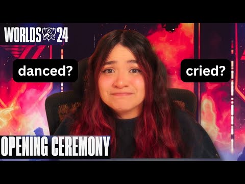 Reacting to the Worlds 2024 Opening Ceremony – Did I Cry or Dance?!