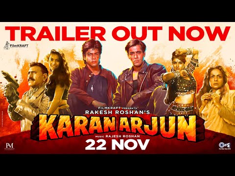 Karan Arjun (Official Trailer): Salman Khan | Shahrukh Khan | Kajol | Rakesh Roshan | Hrithik Roshan