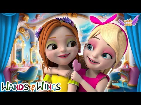 🔴LIVE - Princess Makeup Song | Princess Beauty Salon | Princess Songs - Wands & Wings