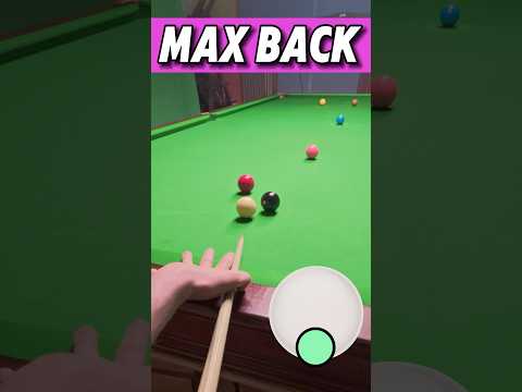 Snooker Backspin Only Backspin 🚫 GoPro Headcam POV