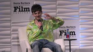 SBIFF 2025 - Timothée Chalamet Intro, Discusses Early Life, Acting & "Dune"