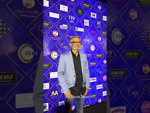 Nitish Tiwari at Iconic Gold Awards #bawaal #director #hindicinema #awardsnight