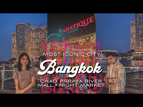 Chao Phraya River Experience | ICONSIAM + ASIATIQUE | Thailand 🇹🇭