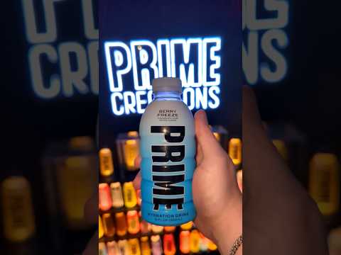 NEW Mini Berry Freeze PRIME! RARE #drinkprime #primehydration #ksi #loganpaul #lunchly #shorts