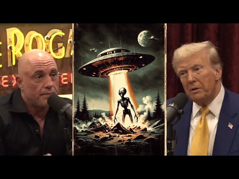 🚀 Joe Rogan & Donald Trump Discuss Mysterious Alien Phenomena 👽✨ Shocking Revelations!