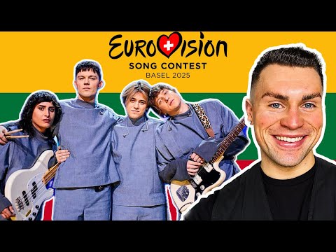 LET’S REACT TO LITHUANIA’S ENTRY FOR EUROVISION 2025 | KATARSIS - TAVO AKYS