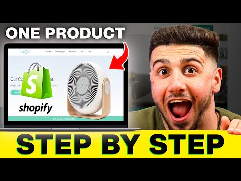 One Product Shopify Store | Quick & Easy Setup Guide (30min)