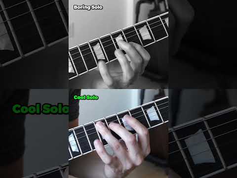 Boring Solo VS Cool Solo