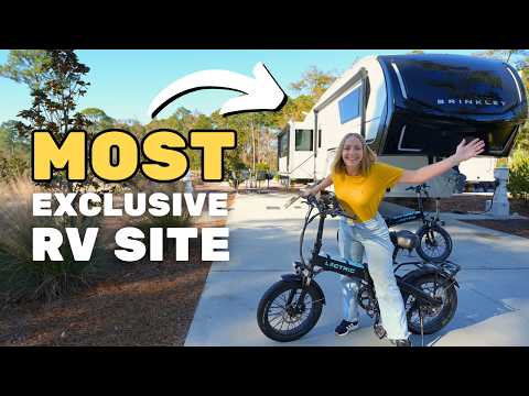 Touring Hilton Head RV Resort on Our Lectric eBikes